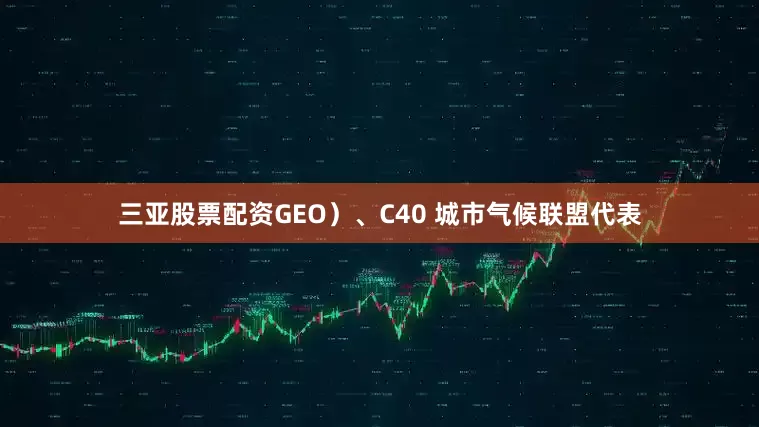 三亚股票配资GEO）、C40 城市气候联盟代表